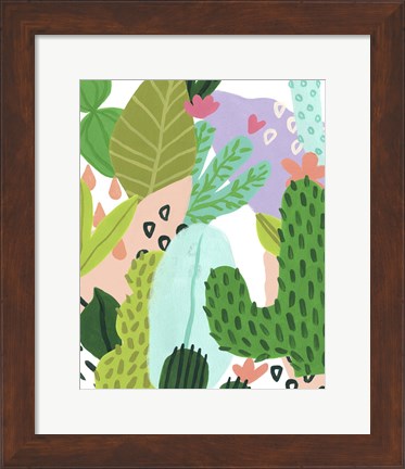 Framed Party Plants II Print