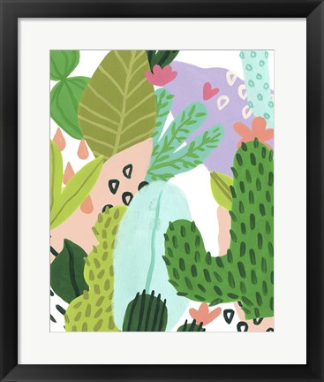 Framed Party Plants II Print