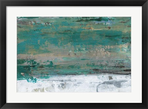 Framed Patina Shimmer II Print