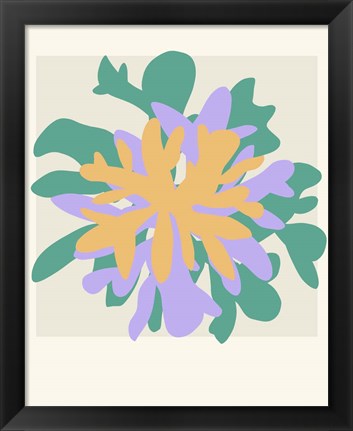 Framed Coral Bloom II Print