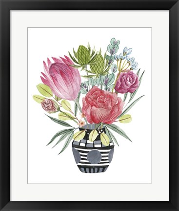 Framed Protea Awakening I Print