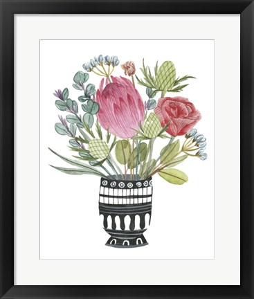 Framed Protea Awakening III Print