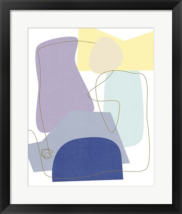 Framed Luminous Bay II Print