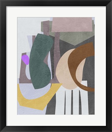 Framed City Shades II Print