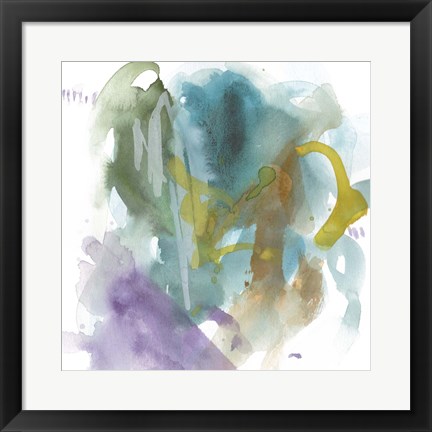 Framed Turquoise Bay II Print