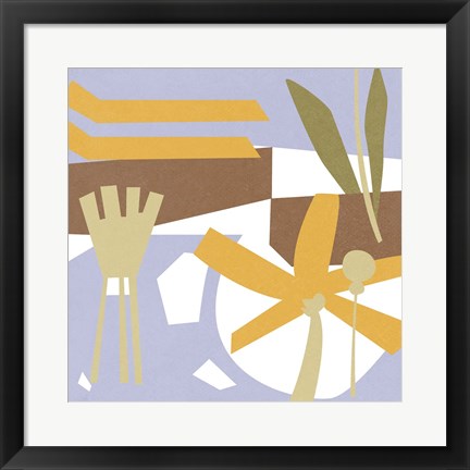 Framed Lavenderland Pinwheel IV Print