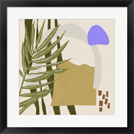 Framed Far Away Place II Print