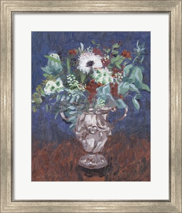 Framed Night Bouquet II Print