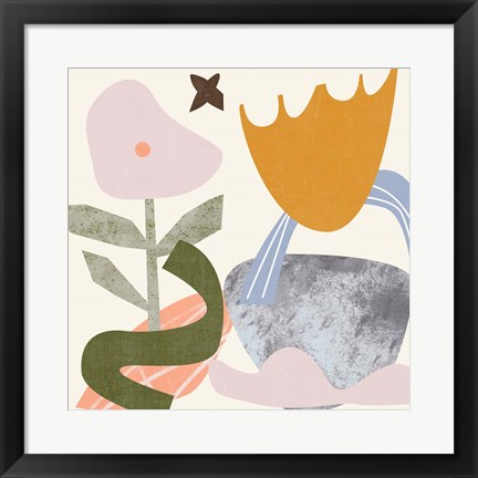 Framed Lunar Flower IV Print