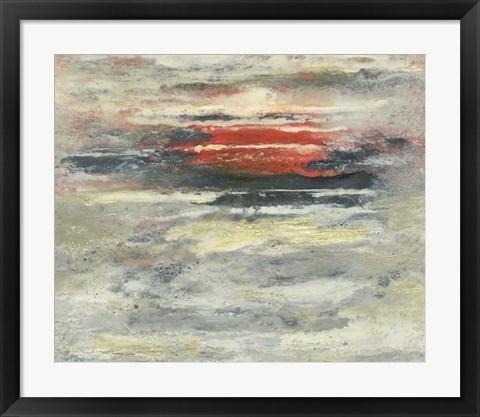 Framed Sunset Etude VI Print