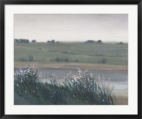 Framed Hazy Morning I Print