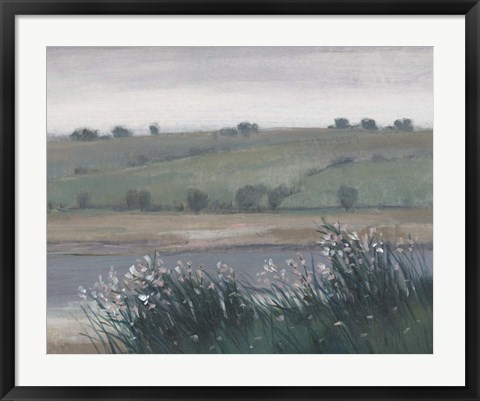 Framed Hazy Morning II Print