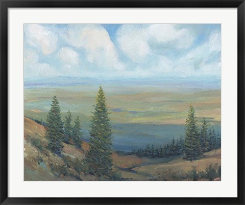 Framed Mountain Top II Print