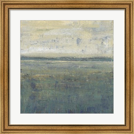 Framed Sage Terrain II Print