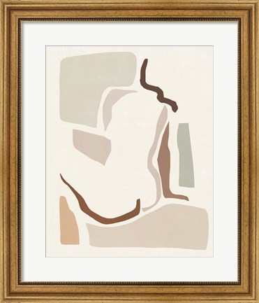 Framed Lounge Abstract I Print