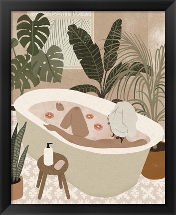 Framed Home Spa II Print