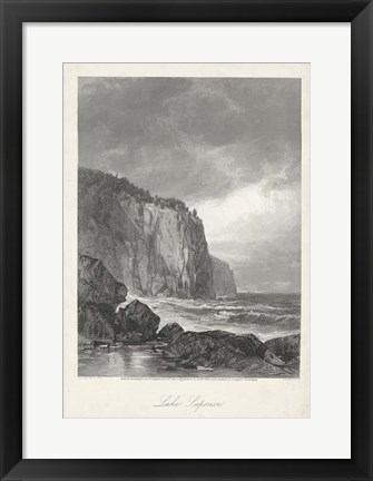 Framed Lake Superior Print