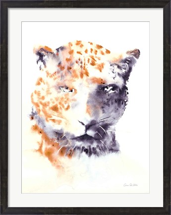 Framed Cheetah Neutral Print