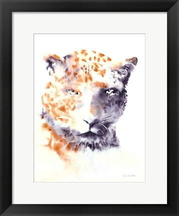 Framed Cheetah Neutral Print