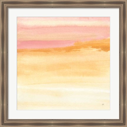 Framed Turmeric and Sand II Print