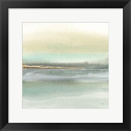 Framed Gold Earth II Print