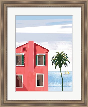 Framed Las Palmas II Print