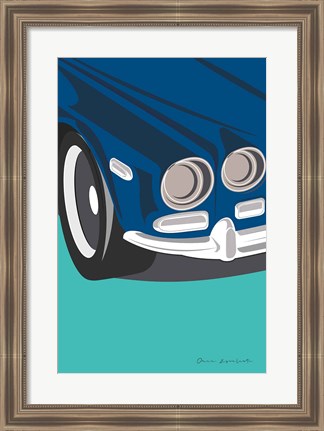 Framed Vintage Car I Print