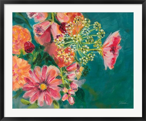 Framed June in Bloom Print