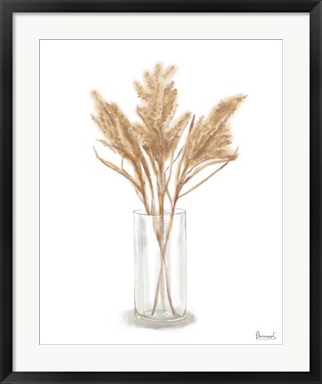 Framed Dried Flower IV Print