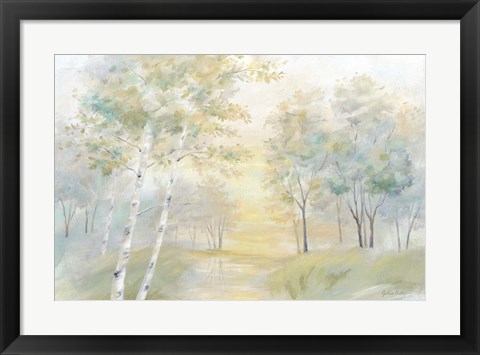 Framed Sunny Glow landscape Print