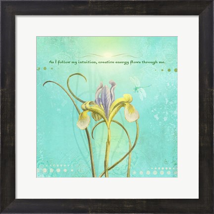 Framed Creative Visualization IV-Intuition Print