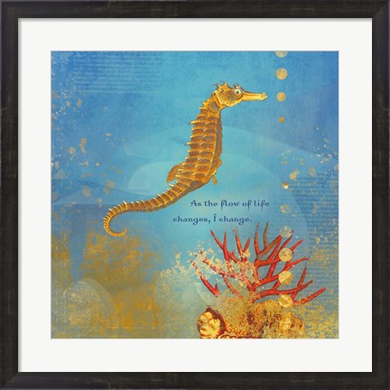 Framed Creative Visualization XIII-Change Print