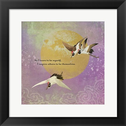 Framed Creative Visualization XXII-Inspire Print