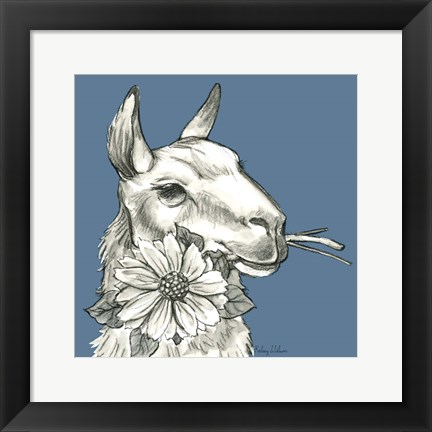 Framed Llama 2 Print