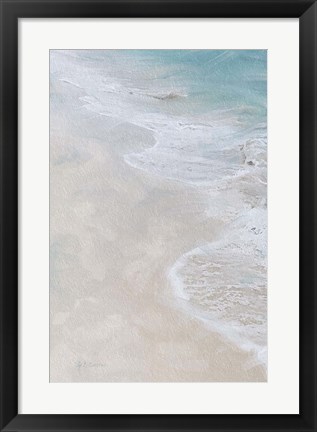 Framed Beach Shore III Print