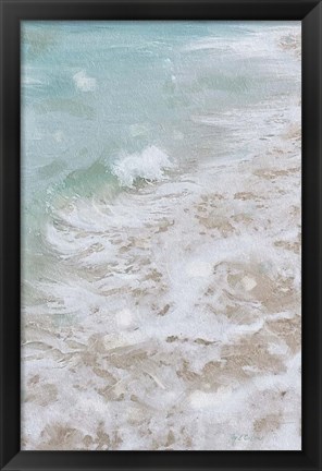 Framed Beach Shore IV Print