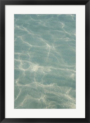 Framed Beach Shore VII Print