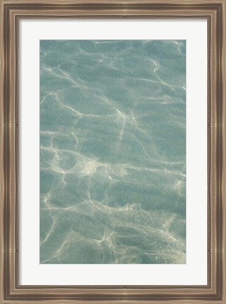 Framed Beach Shore VII Print