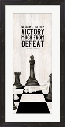Framed Rather be Playing Chess Panel II-Learn More Print