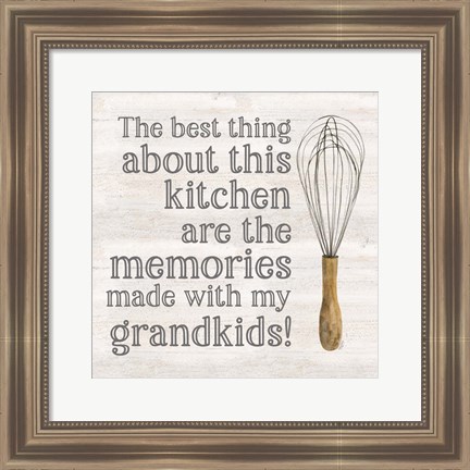 Framed Grandparent Life VII-Memories Print