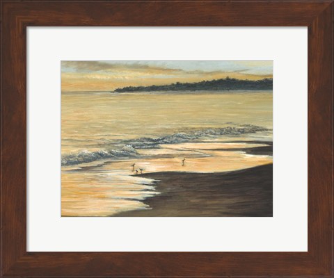 Framed Coastline Print