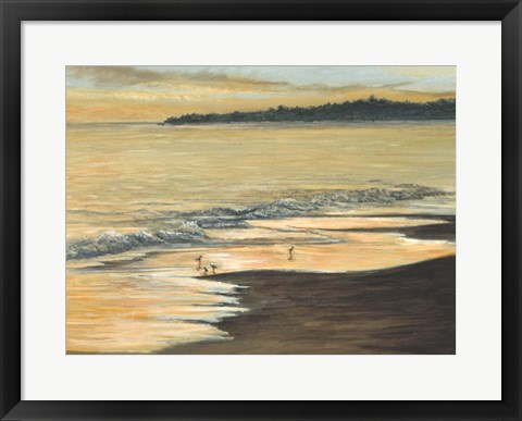 Framed Coastline Print