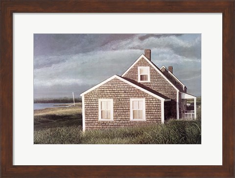 Framed Crooked House Print