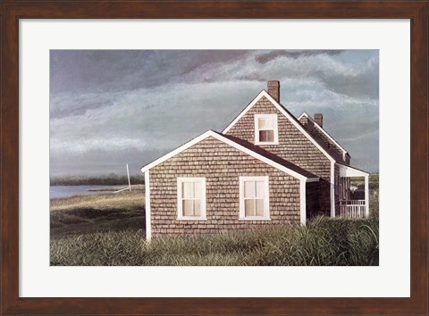 Framed Crooked House Print