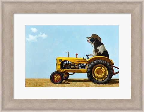 Framed Uncommon Cowboy Print