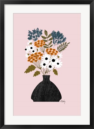 Framed Summer Wildflowers Print