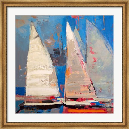 Framed Ghost Sailing Print