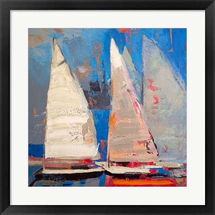 Framed Ghost Sailing Print