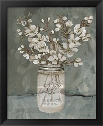 Framed Spring Blooms I Print