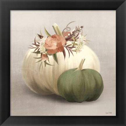 Framed Boho Pumpkins Print